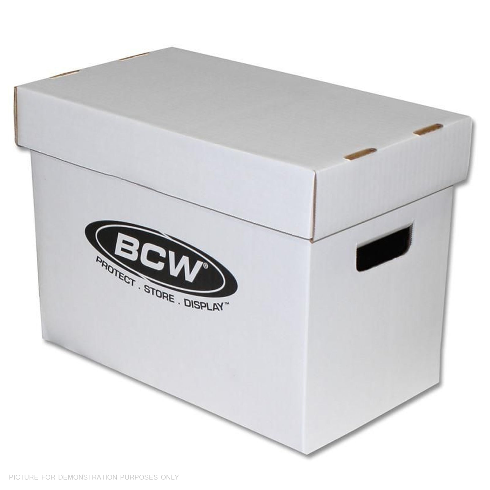 BCW Magazine Storage Box - WHITE